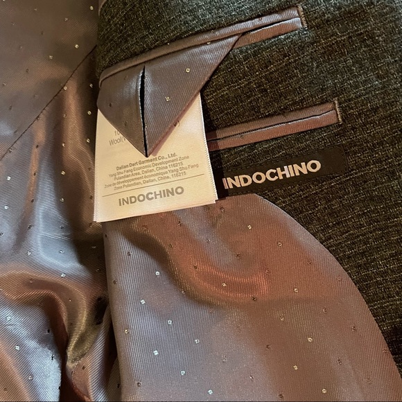 indochino Suits & Blazers Indochino Mens Green Wool Blazer Sport Coat Suit Jacket Poshmark